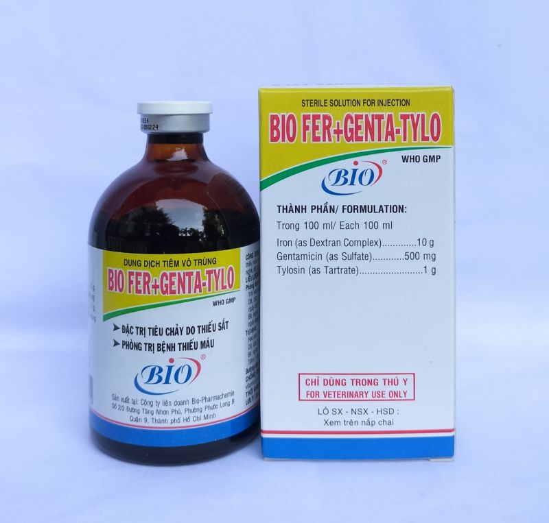 BIO FER + GENTA -TYLO ( 100 ML )