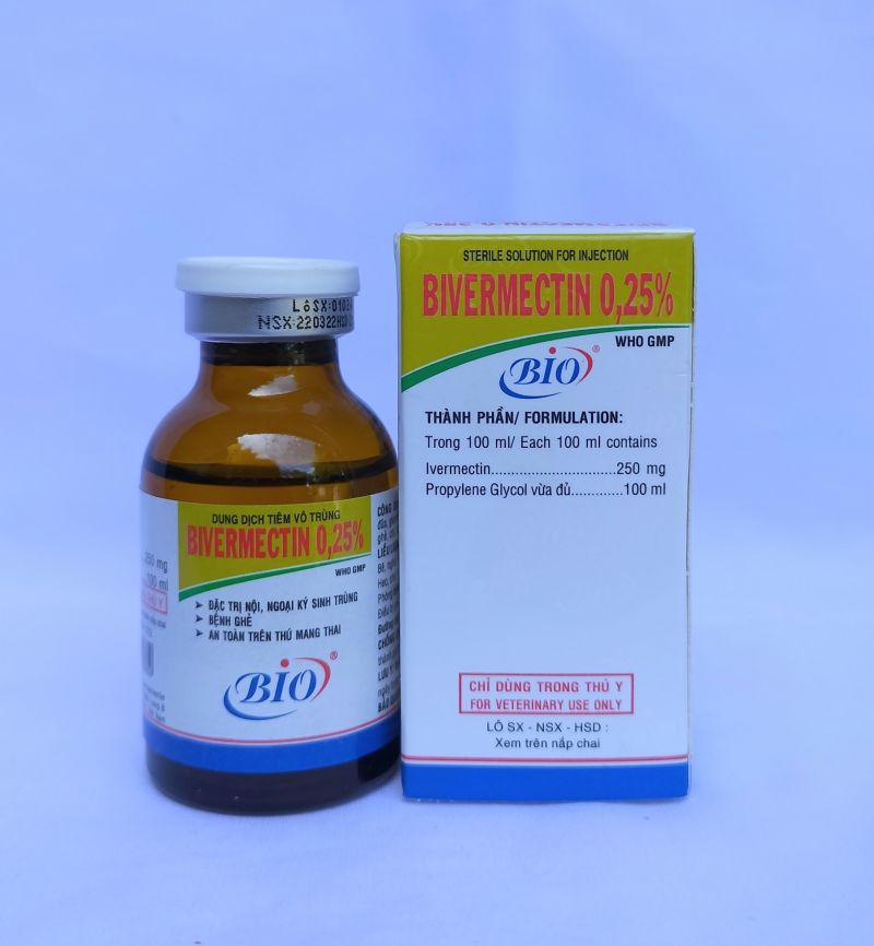 BIO BIVERMECTIN 0,25% 20ML