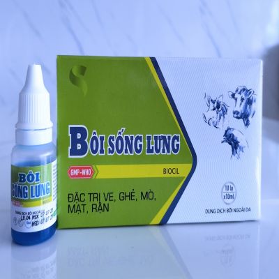 BÔI SỐNG LƯNG BIOCIL 10 ML ( 1 hộp )