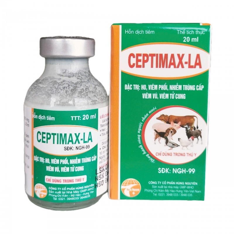 CEPTIMAX LA 20 ML