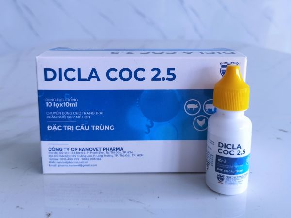 DICLA COC 2.5 10 ML (1 hộp)