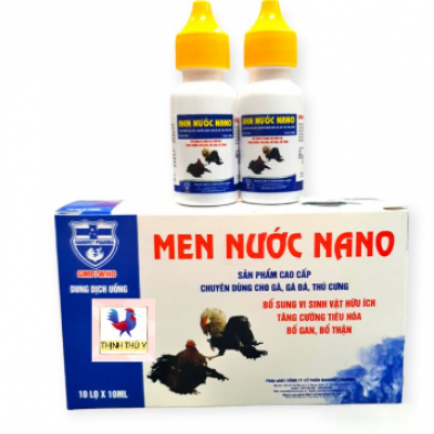 MEN NƯỚC NANO 10 ML ( 1 hộp )