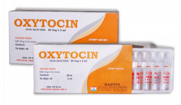 OXYTOCIN ( HANVET) 1 HỘP/20 ỐNG/ 2 ML