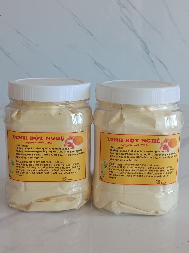 TINH BỘT NGHỆ 500G