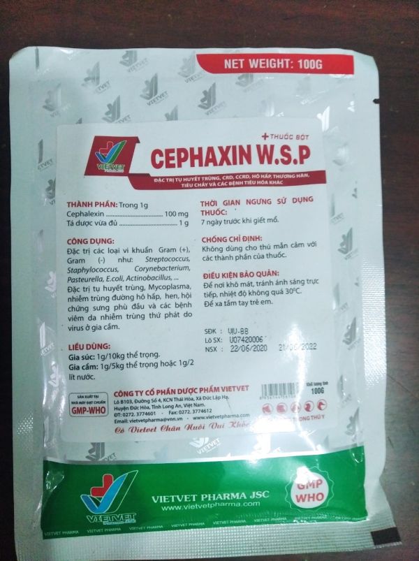 CEPHAXIN W.S.P